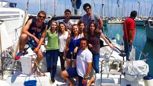 Corso di vela e di inglese per ragazzi