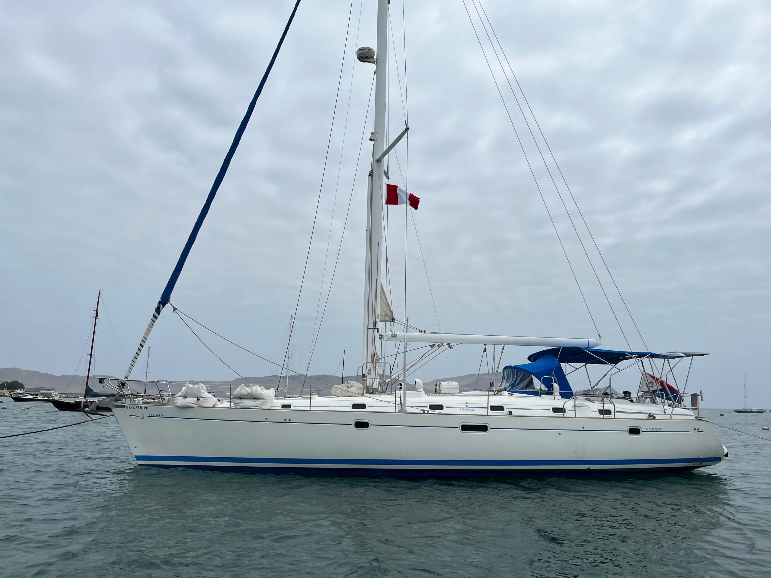 La nostra imbarcazione Ma mousse perfetta e pronta per navigare durante i nostri weekend in barca a vela